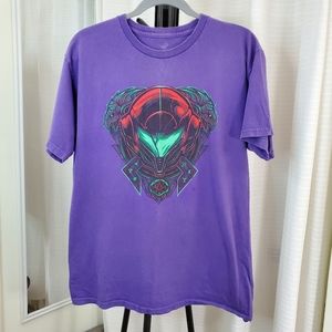 TeeFury Metroid Samus The Prime Hunter T Shirt Size Medium